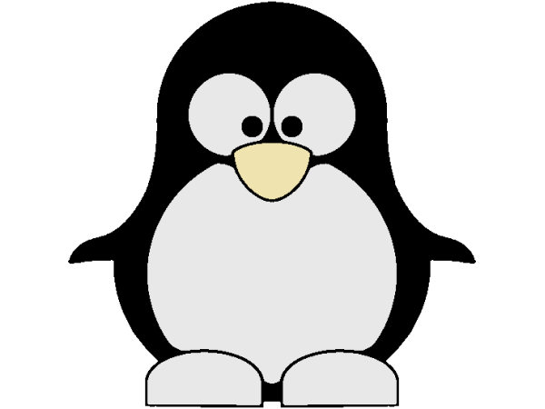 Dessin d'un petit pingouin