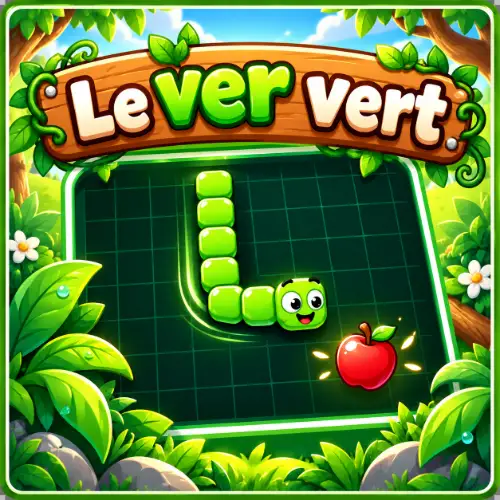 Affiche du jeu Le ver vert
