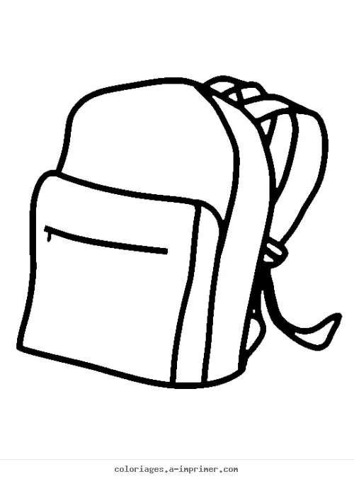 Coloriage Cartable
