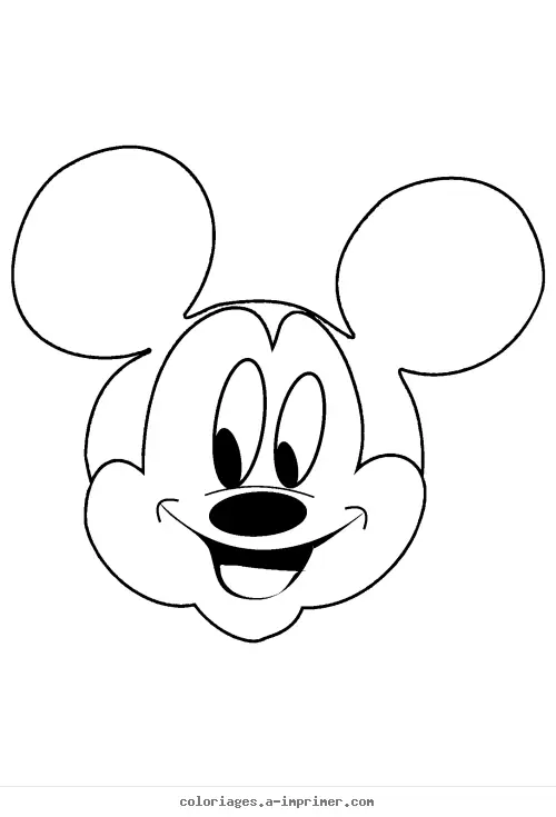 Coloriage Mickey à imprimer