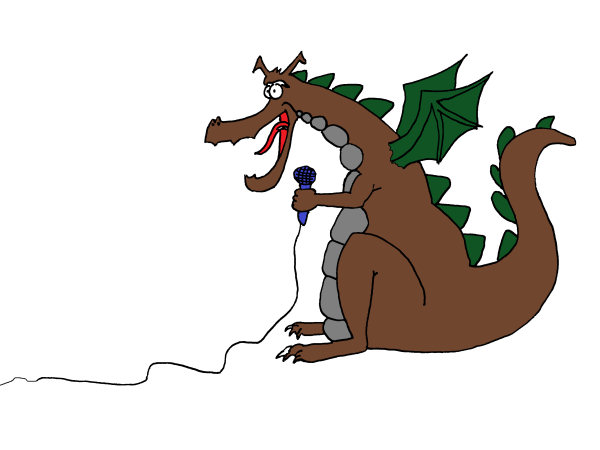 Exemple colorié de Dragon