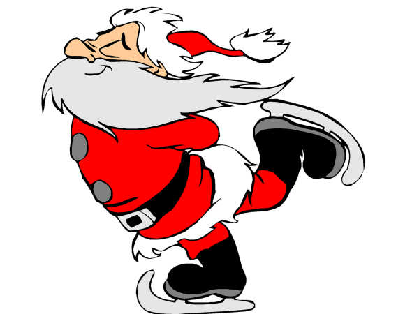 Exemple colorié de Père noël