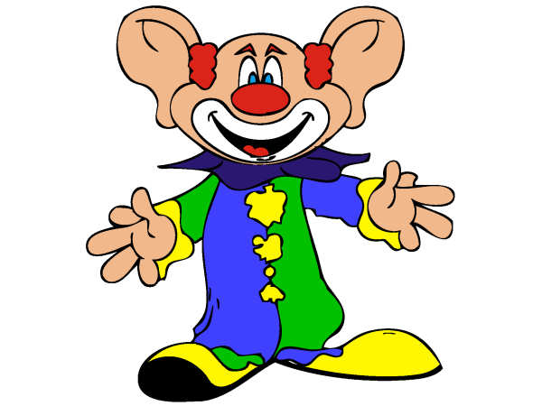 Exemple colorié de Clown