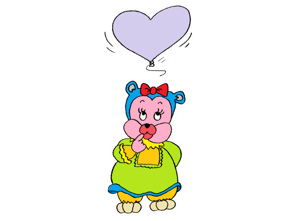 Exemple colorié de Petit ourson