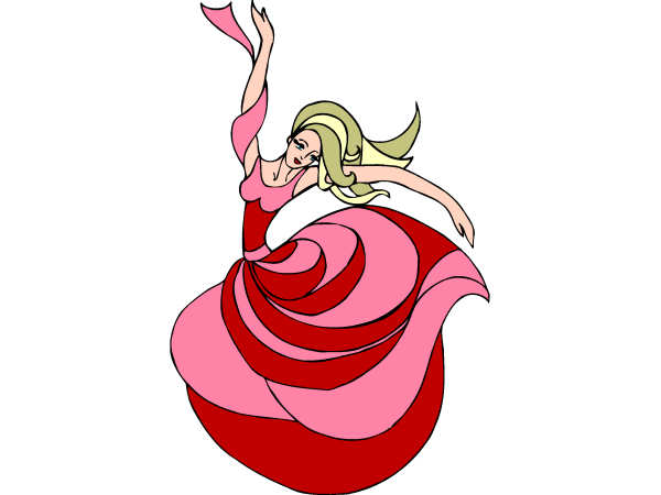 Exemple colorié de Princesse
