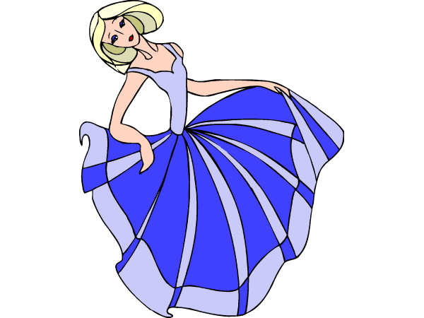 Exemple colorié de Princesse