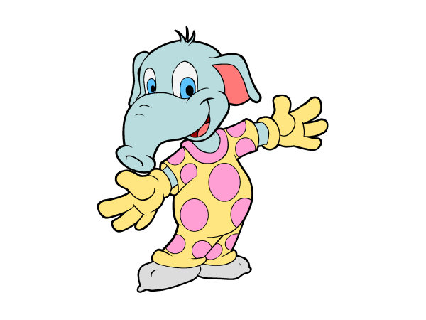 Exemple colorié de Elephant