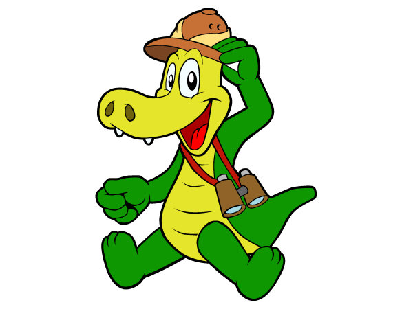 Exemple colorié de Crocodile