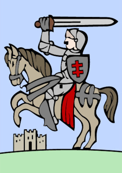 Exemple colorié de Chevalier