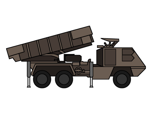 Exemple colorié de Camion benne