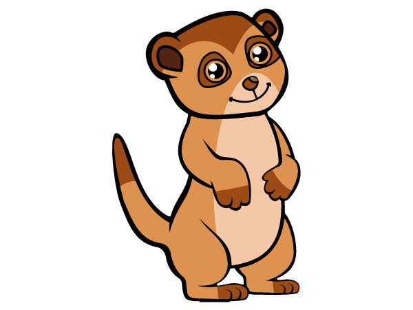 Exemple colorié de Suricate