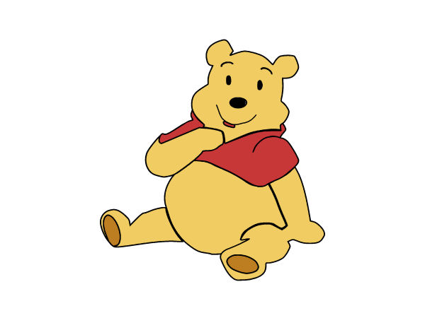 Exemple colorié de Winnie