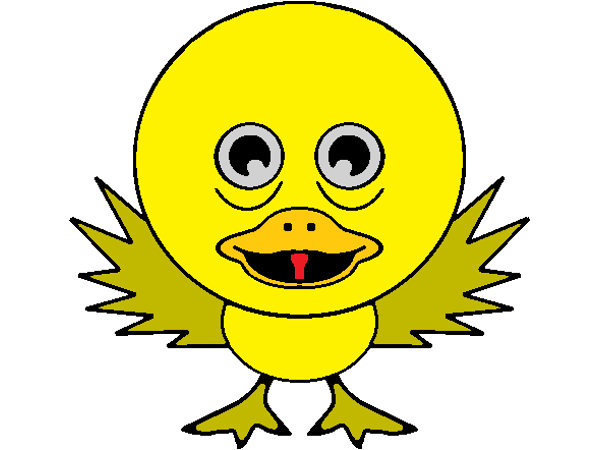 Exemple colorié de Canard