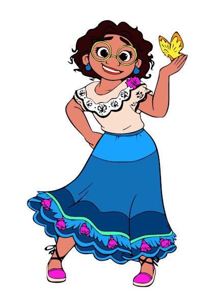 Exemple colorié de Encanto