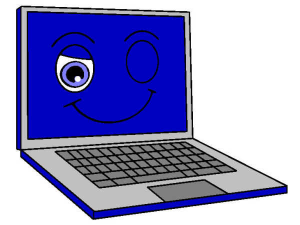 Exemple colorié de Ordinateur portable