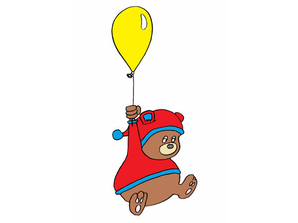 Exemple colorié de Ourson