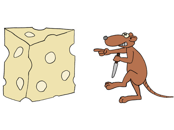 Exemple colorié de Souris