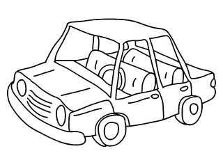 Coloriage Voiture
