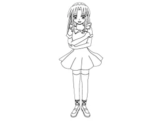 Coloriage Manga