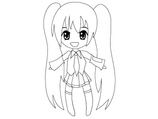 Coloriage Manga