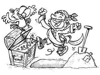 Coloriage Pirate