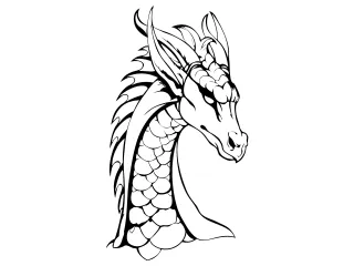 Coloriage Dragon