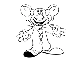 Coloriage Clown