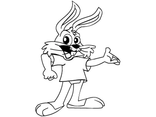 Coloriage Lapin