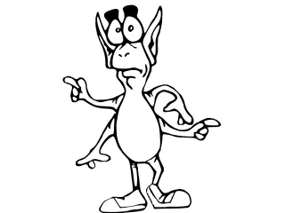 Coloriage Monstre