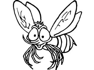 Coloriage Moustique