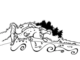 Coloriage Poisson