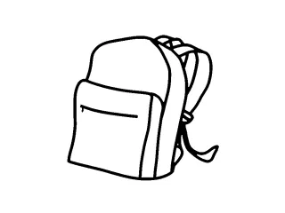 Coloriage Cartable