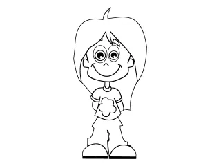 Coloriage Garçon