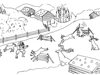 Coloriage Père Noël
