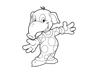 Coloriage Elephant