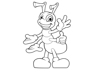 Coloriage Insecte