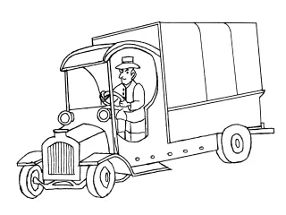 Coloriage Voiture