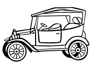Coloriage Voiture