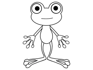 Coloriage Grenouille