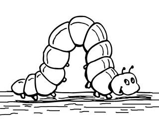 Coloriage Mille pattes