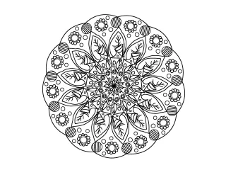 Coloriage Mandala