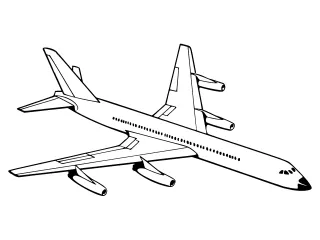 Coloriage Avion