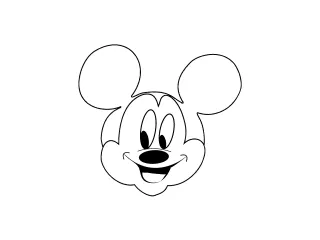 Coloriage Mickey