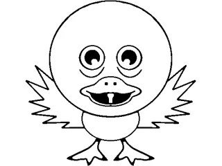 Coloriage Canard