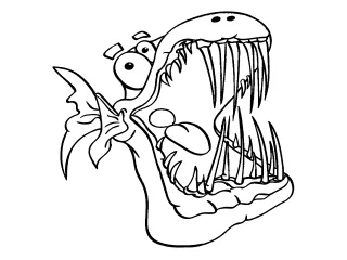 Coloriage Le poisson