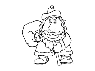Coloriage Père Noël