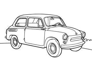Coloriage Voiture