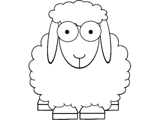 Coloriage Mouton