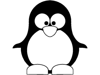 Coloriage Pingouin