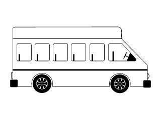 Coloriage Bus
